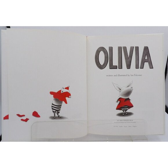 Olivia by Ian Falconer ©2000 Simon & Schuster HB An Anne Schwartz Book - Picture 2 of 4